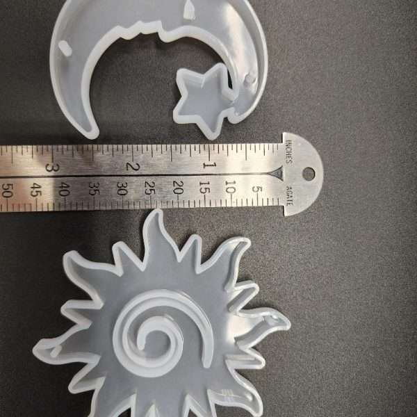 3 inch Moon and Sun combo pack