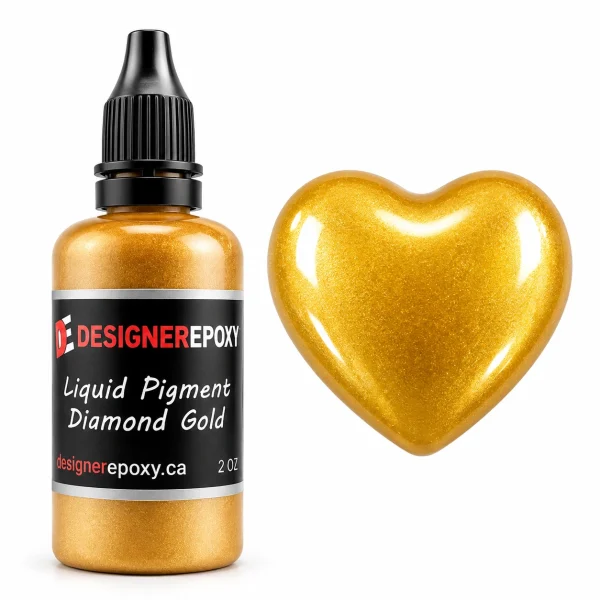 Liquid Pigment 2oz - DIAMOND GOLD