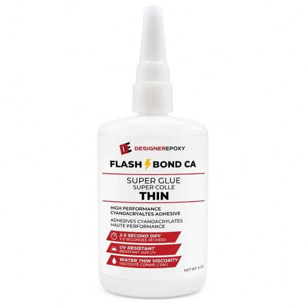 Flash Bond CA Glue / Super Fast / THIN Formula 4 OZ