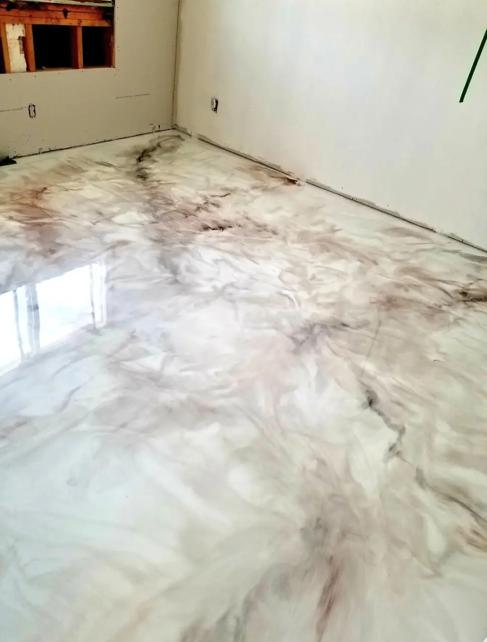 Metallic 3 Tone Marble Epoxy Flooring Kit
