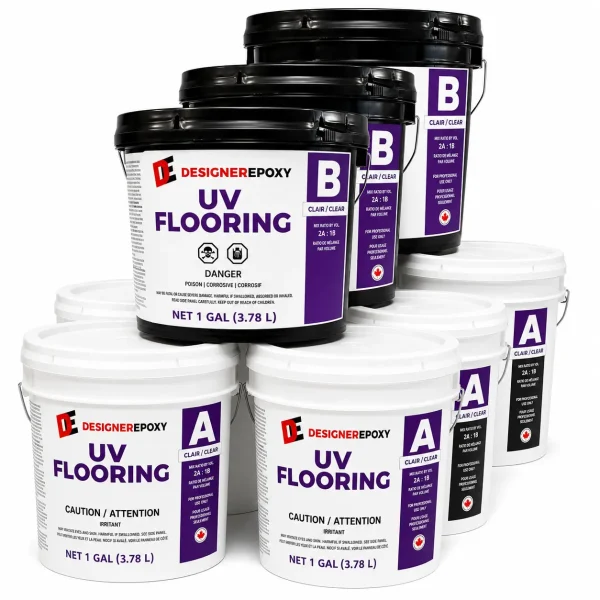 Designer Epoxy UV Flooring (30gal / 114L)